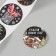 New Year Stick Paper "New Year's drawings on black" d = 2.5 cm 252 pcs in the roll