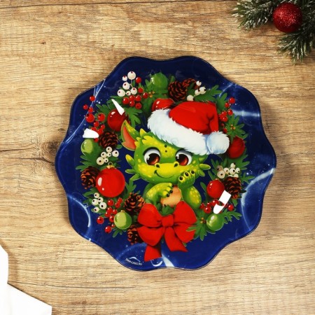 Тарелка «Дракоша», 20 см-1