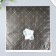 Scrapbooking paper gold "Geometry on black" density 180 g 30.5x32 cm