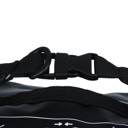 Yugana hairshome, PVC, waterproof 15 liters, one belt, black-6