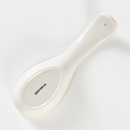 Porcelain stand under a spoonful of the shade "Green Garden", 21.5 × 7.5 cm-4