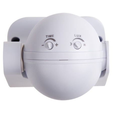 Movement sensor wall DDS 02, 180 °, 1200 W, 3-2000 lux, 12 m, 10-420 seconds. IP44 REXANT-1