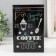 Rectangular metal casket "Coffee time" 7.8x12.2x18.6 cm