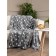 Texrepublic blanket, size 140x200 cm, gray color