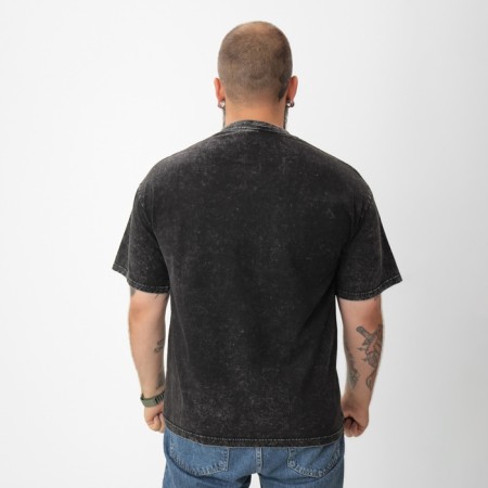 Men's T -shirt MIST "City" made of boiled cotton, col. black, rr m