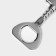 Coroner for wine, 19.5 cm, silver color