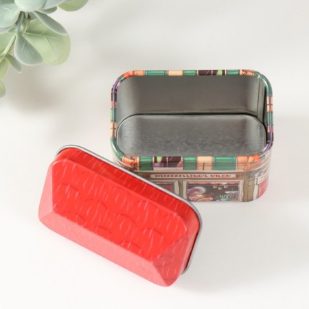 Casket Metal "Shop" mix 4.2x6.7x5.5 cm-8