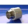 Combined "Politek" coupling, polypropylene, 63 mm x 2 ", external thread