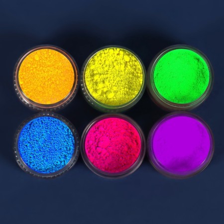 Nail pigment, set of 6 jars, 3 g, multi -colored-4