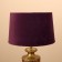 Luminaire "Stout" Lilac/golden 1x40W, E27, 40x40x70 cm