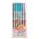 Gel handle with erased ink Calligrata, 0.38mm, blue rod, body with "anime", mix