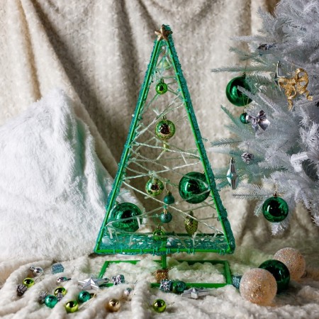 LED figure "Green Christmas tree", 33 × 60 × 20 cm, 15 W, 220 B-1