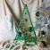 LED figure "Green Christmas tree", 33 × 60 × 20 cm, 15 W, 220 B