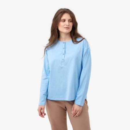 Longsliv Women's Minaku: Basic Line Color Gray-Great, Rr. 48