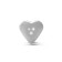 Vibrator Mystim Heart´s Desire, 6.2 cm, white