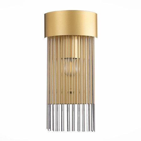 Sconces st. SL1225.201.01. Contatto. 1x60 watts, E27, 15.5x30 cm, golden color