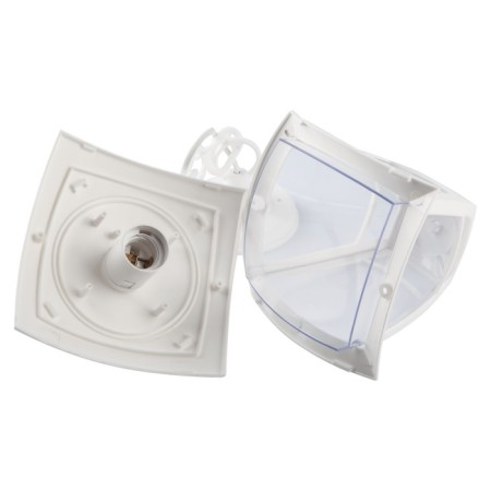 Lamp Garden Era E27, IP44, 40W, 164x164x526 mm, white-4