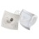 Lamp Garden Era E27, IP44, 40W, 164x164x526 mm, white