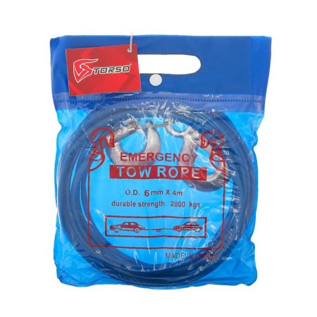 Torso Torso Torso Cable in PVC braids, 4m, 2 tons, 2 hooks-2