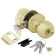 Handle latch 6082 pb-E key, color gold
