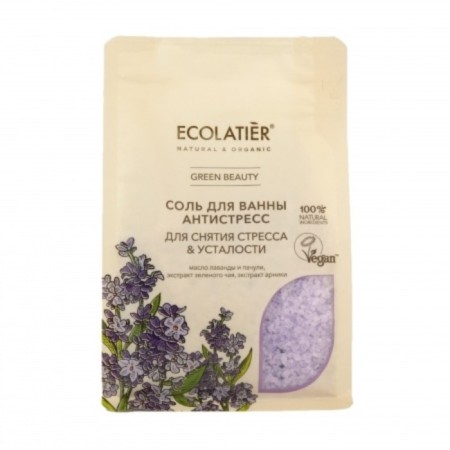 Ecolatier Green Beauty Bath Salt "Antistress", 600 grams-1