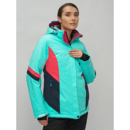 Ski suit, size 42, turquoise color-2