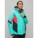 Ski suit, size 42, turquoise color