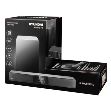 Soundbar Hyundai H-Ha640 2.1 60W+90W black-5