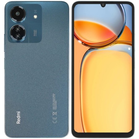 Smartphone Xiaomi Redmi 13c, 6.74 ", 4GB, 128GB, 50 MP, 2 MP, 2 SIM, LTE, NFC, 5000 Mam, Blue