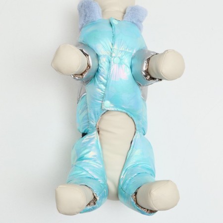 Astronaut overalls, size 8 (DS 23 cm, OG 30, Osh 22 cm), Blue-3