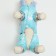 Astronaut overalls, size 8 (DS 23 cm, OG 30, Osh 22 cm), Blue