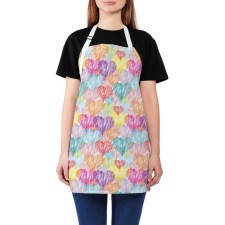 Apron of a kitchen with a photo print 