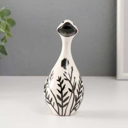 Souvenir Ceramics "Duck. Vygotravye" Belo-CHIR "8.5x8.5x13.5 cm-1
