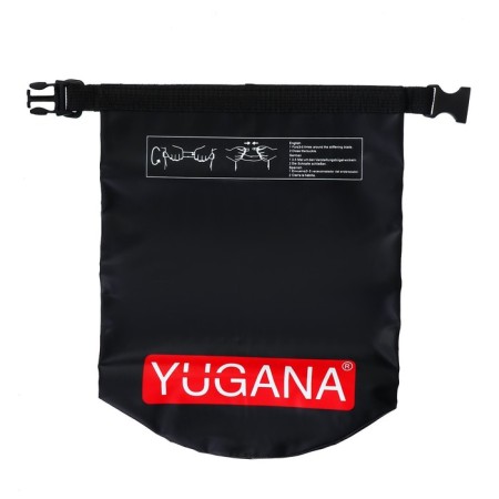 Yugana hairshome, PVC, waterproof 5 liters, one belt, black-9