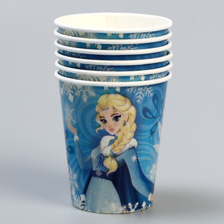 A single -cutting paper "Cold Princess" 250 ml set of 6 pieces-1