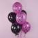 Shar Latex 12 “18+”, pastel, 5-sided, set 25 pcs., Black, Fouche, mix