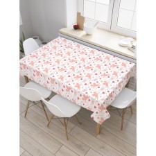 Tables on the Cupid table, rectangular, Saten, size 120x145 cm