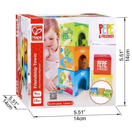 Cubes-pyramid "Friendship Tower"-2