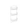 The shelf is rectangular