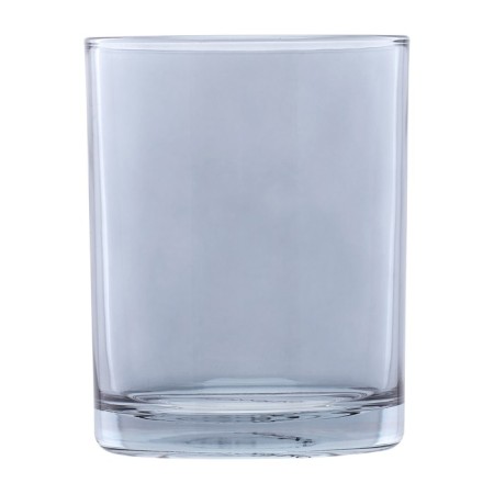 A glass for toothbrushes, 8x8x10 cm, blue color-4