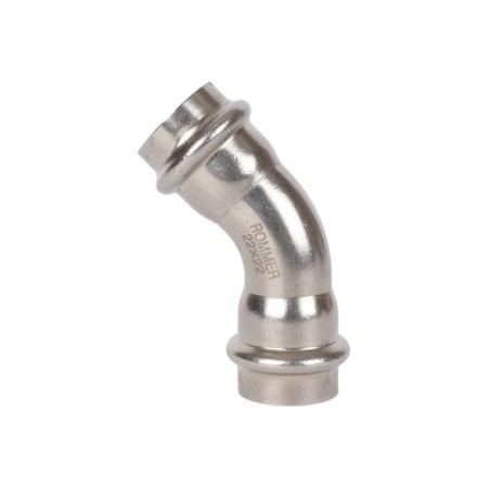 Two-Frame Hall Rommer RSS-0005-000022, VPR-ID, D = 22 mm, 45 °, press, stainless steel. steel-1