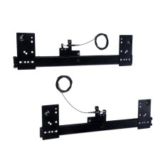 A set of guides for the rotary doors of the tundra l = 450 mm., H = 35 mm.