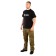T-shirt 7.62 LOGO, cotton, black, rr XS