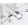 LED ceiling LED with Ambrella Light, Linetech, FL51648, LED, 98 W, 7350LUM, 3000-6400K, Chrome Color, Chrome