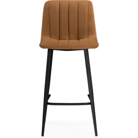 Harring Dani Metal/velor, black/brick 42x48x92 cm-1