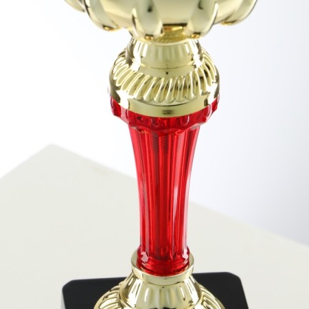 Cup 076C, award figure, gold, plastic stand, 19 x 7 x 6.5 cm.-4