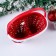 Basket "New Year's pants", red, 23 × 12 × 13/23 cm, veneer