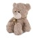 Soft toy "Bear with a scarf", chocolate color, 27 cm