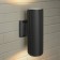 Elektrostandard Light Garden-Park, 2x60W, E27, IP54, wall, Techno 1403 Black