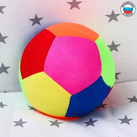 Developing toy "Ball football color", with a tambourine-3